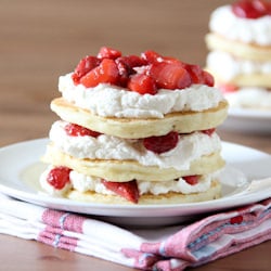 Strawberry Shortcake Pancakes