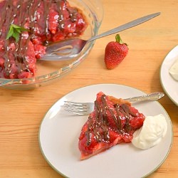 Chocolate-Covered-Strawberry Pie