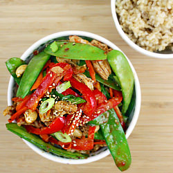 Cashew Chicken in Chili Plum Sauce