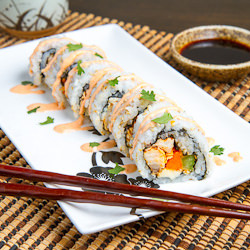 Buffalo Chicken Sushi