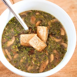 Mushroom & Beef Soup
