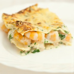 Prawns Lasagna
