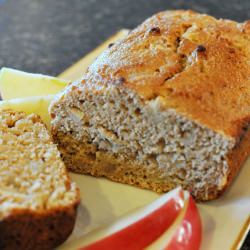 Greek Yogurt Cinnamon Apple Bread