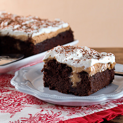 Chocolate PeanutButter Pudding Cake