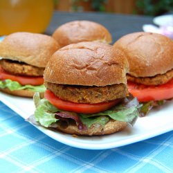 Lentil Quinoa Cheeseburgers