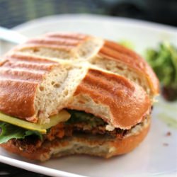 Maple Chipotle Sweet Potato Burger