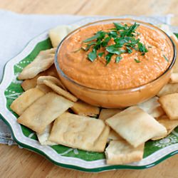 Roasted Red Pepper Hummus