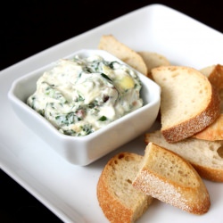 “Get Fat” Spinach and Artichoke Dip
