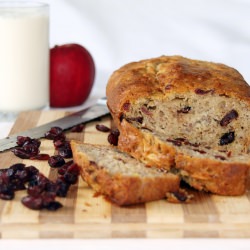 Banana, Apple and Cranberry Loaf