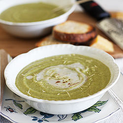 Cream of Broccoli Coconut Soup