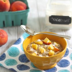 Peaches ‘n Cream Oatmeal
