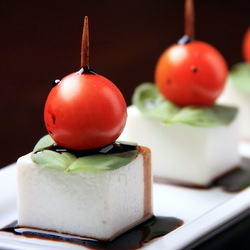 Vegan Caprese Skewers