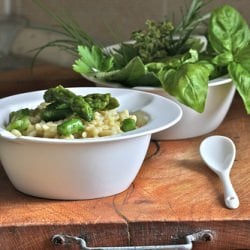 Risotto with Asparagus and Herbs