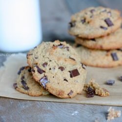 Peanut Butter Chocolate Chip Cookie