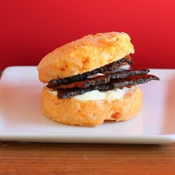 Fresh Tomato Buttermilk Biscuits