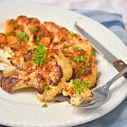 Cajun Roasted Cauliflower Steaks
