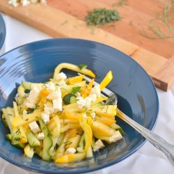 Marinated Summer Squash Salad
