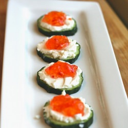 Goat Cheese and Red Pepper Jelly