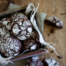 Chocolate Crinkle Cookies