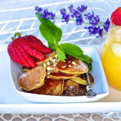 Mini Banana-Orange Pancakes