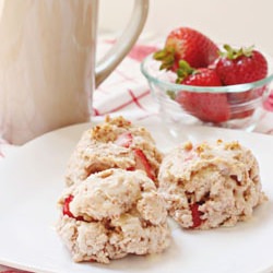 Strawberries and Cream Scones