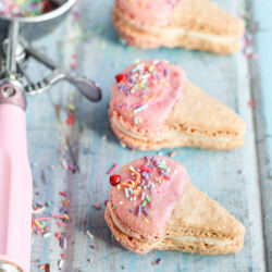 Ice Cream Cone Macarons