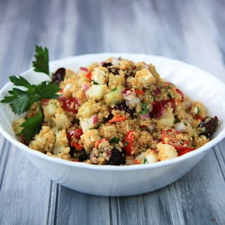 Cold Greek Quinoa Salad