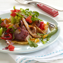 Grilled Pork Tostada