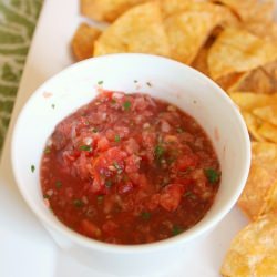 Grilled Watermelon Salsa