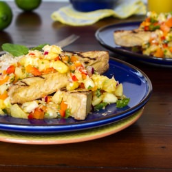 Tropical summer entree