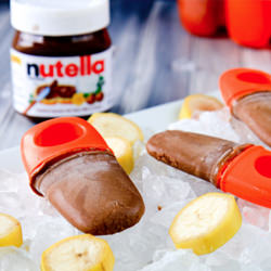Nutella Banana Fudgesicles