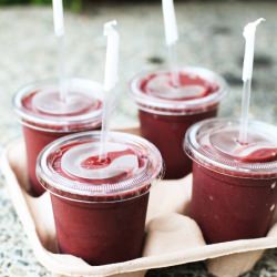 Triple Berry Spinach Smoothie