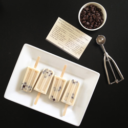 Cookie Dough Popsicles