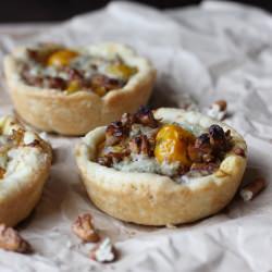 Honey-Pecan Tomato Tarts