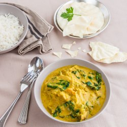 Golden Vegetable Curry