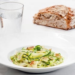 Zucchini, Ravioli and Guacamole