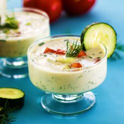 Non-Dairy Creamy Summer Soup