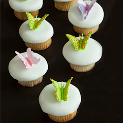 Butterfly Lavender Cupcakes