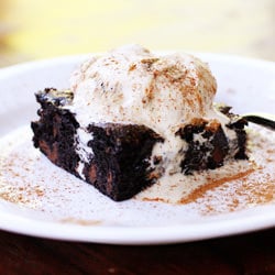 mexican hot choc brownies