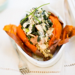 stuffed sweet potatoes