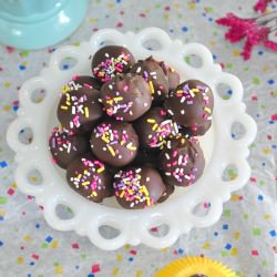 Skinny Caramel Truffles