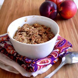 Peach crisp