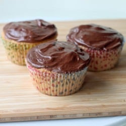 Chocolate Hazelnut Cupcakes