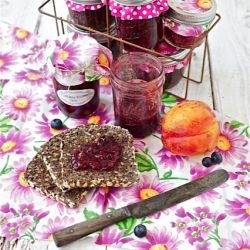 Nectarine-Blueberry Jam