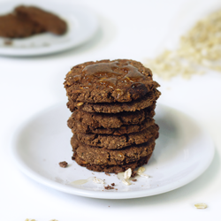 Cacao And Oat Cookies