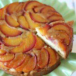 Nectarine Upside-Down Cake