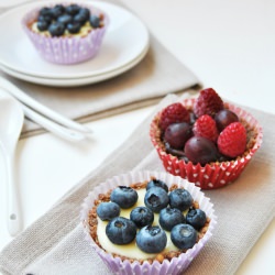 No-bake Chocolate Tartelettes