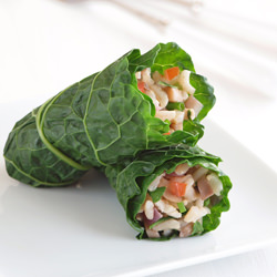 Stuffed Kale Rolls