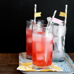 Rose Lemonade Cocktail