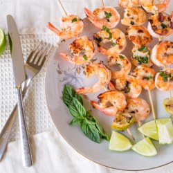 Shrimp skewers